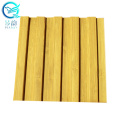 Cubierta de panel de pared de madera 3d Venta caliente Fibra de bambú Decoración de pared interior / exterior 1860 * 103MM Personalizado 1000SQM 8 / 12MM CN; ANH